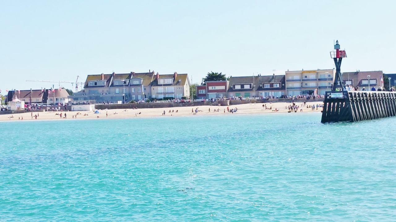 Ferienwohnung Cap Horn Ensoleille Face Port Courseulles-sur-Mer Exterior foto